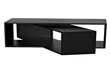 Noir Keweco Coffee Table in Matte Black GTAB1122MTB