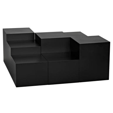 Noir Stein Coffee Table in Matte Black GTAB1123MTB