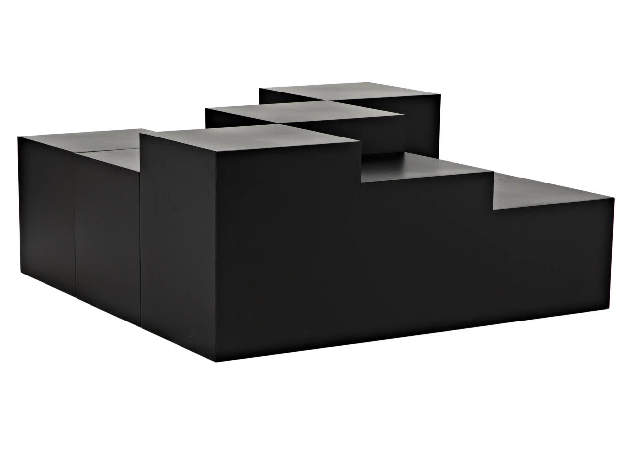 Noir Stein Coffee Table in Matte Black GTAB1123MTB