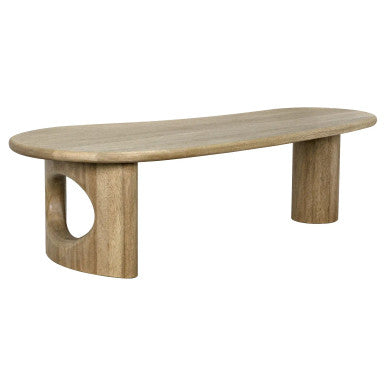 Noir Harvey Coffee Table in Washed Walnut GTAB1124WAW