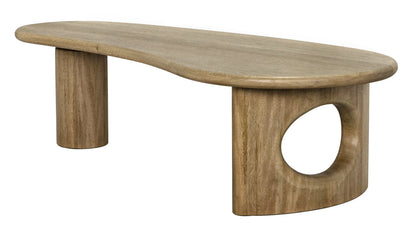 Noir Harvey Coffee Table in Washed Walnut GTAB1124WAW