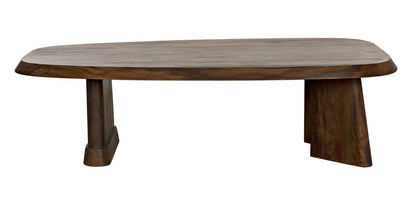 Noir Confucius Coffee Table in Dark Walnut GTAB1126DW