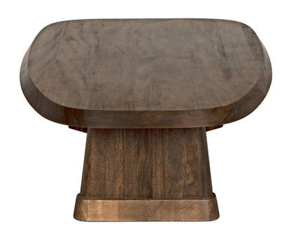 Noir Confucius Coffee Table in Dark Walnut GTAB1126DW