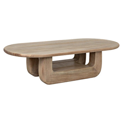 Noir Disorder Coffee Table in Washed Walnut GTAB1131WAW