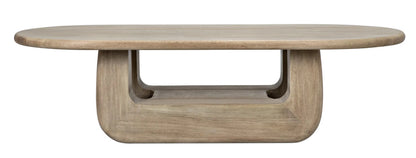 Noir Disorder Coffee Table in Washed Walnut GTAB1131WAW