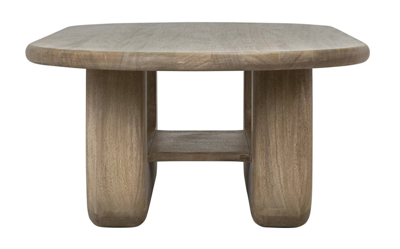 Noir Disorder Coffee Table in Washed Walnut GTAB1131WAW