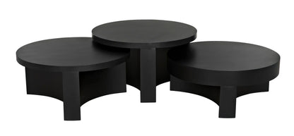 Noir Steward Coffee Table in Matte Black GTAB1132MTB-B