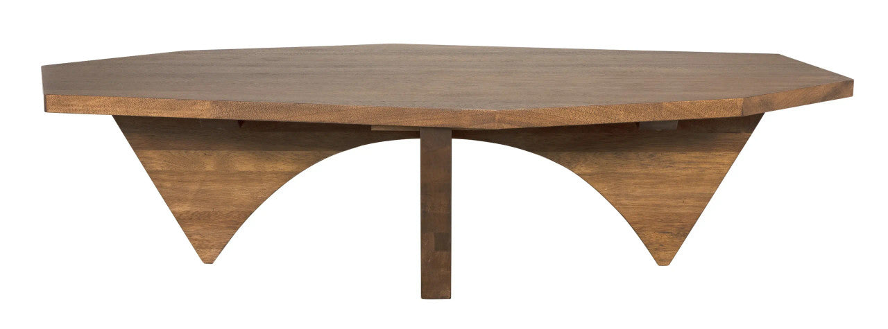 Noir Gadling Coffee Table in Dark Walnut GTAB1133DW