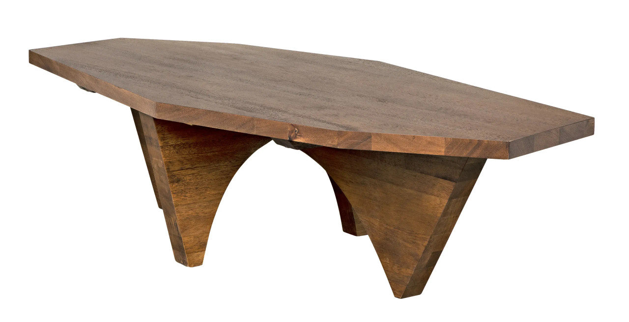 Noir Gadling Coffee Table in Dark Walnut GTAB1133DW