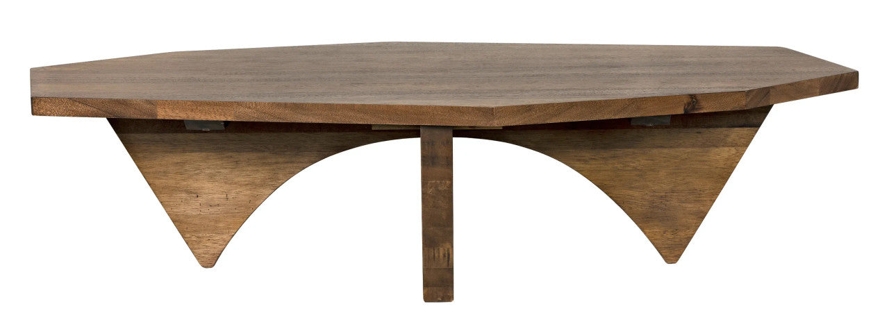 Noir Gadling Coffee Table in Dark Walnut GTAB1133DW