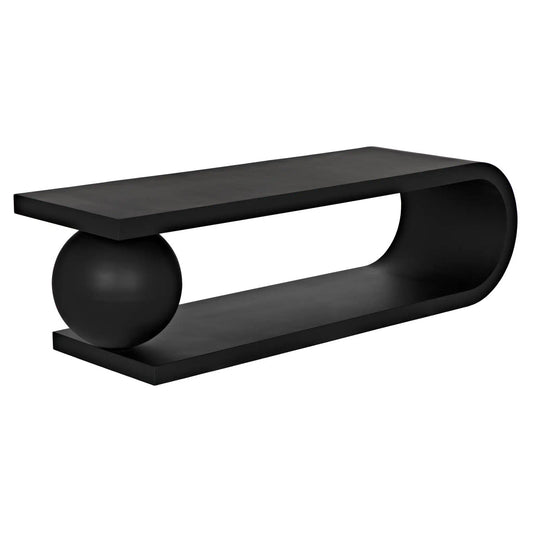 Noir Estelle Coffee Table in Matte Black GTAB1134MTB