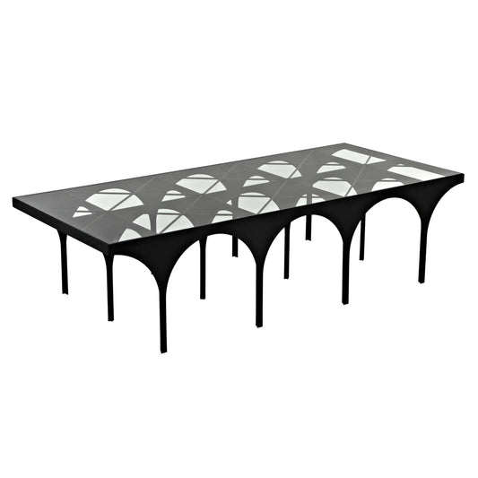 Noir Akashi Coffee Table in Matte Black GTAB1135MTB