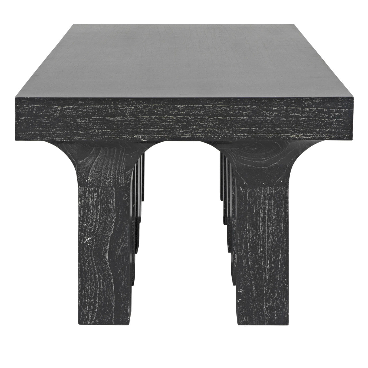 Noir Santos Coffee Table in Cinder Black GTAB1136CB