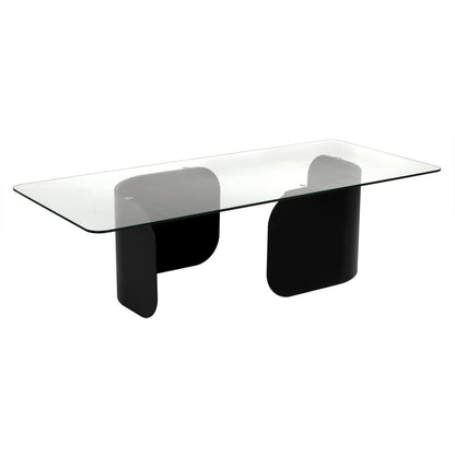 Noir Varicka Coffee Table in Matte Black GTAB1139MTB