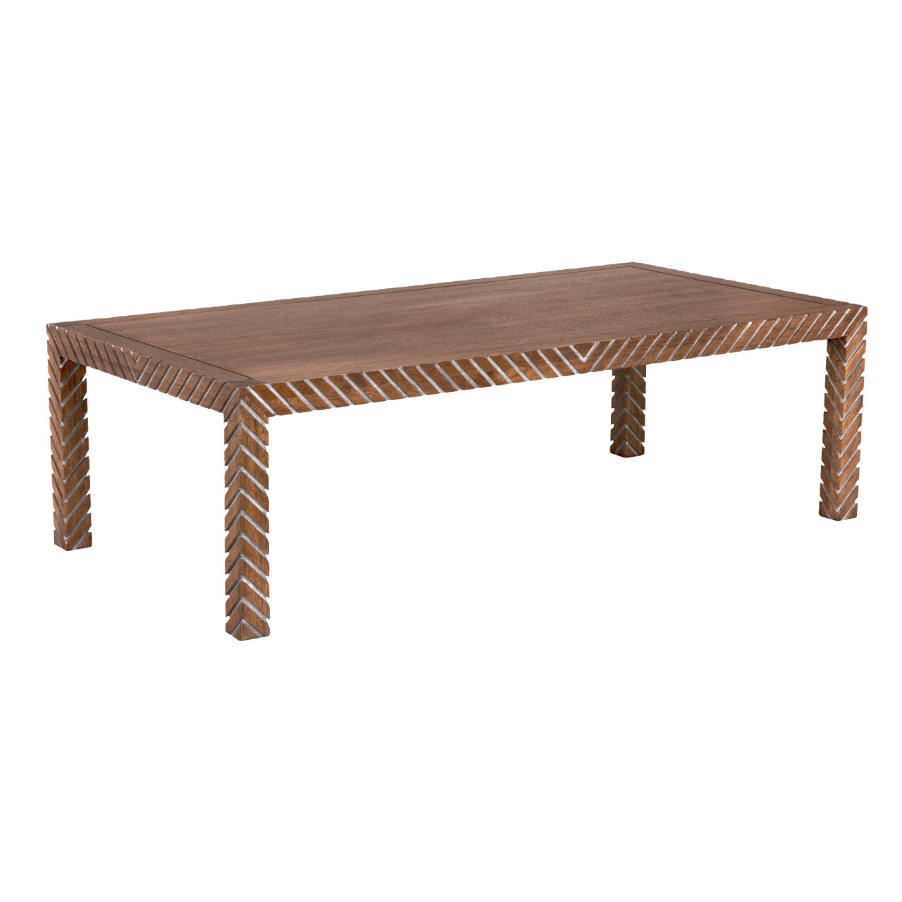 Noir Ryder Coffee Table in Dark Walnut GTAB1140DW