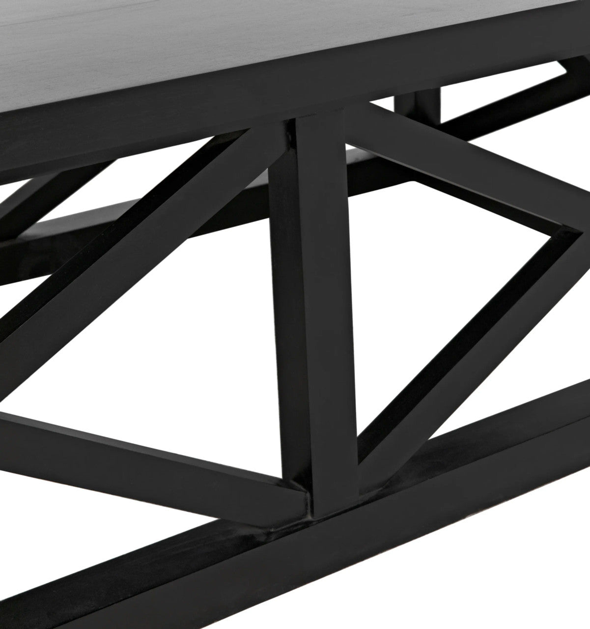 Noir Sutton Coffee Table,Hand Rubbed Black in Hand Rubbed Black GTAB121HB