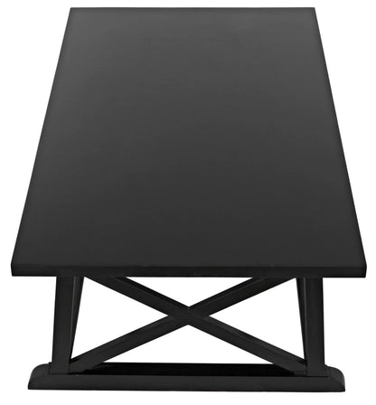 Noir Sutton Coffee Table,Hand Rubbed Black in Hand Rubbed Black GTAB121HB