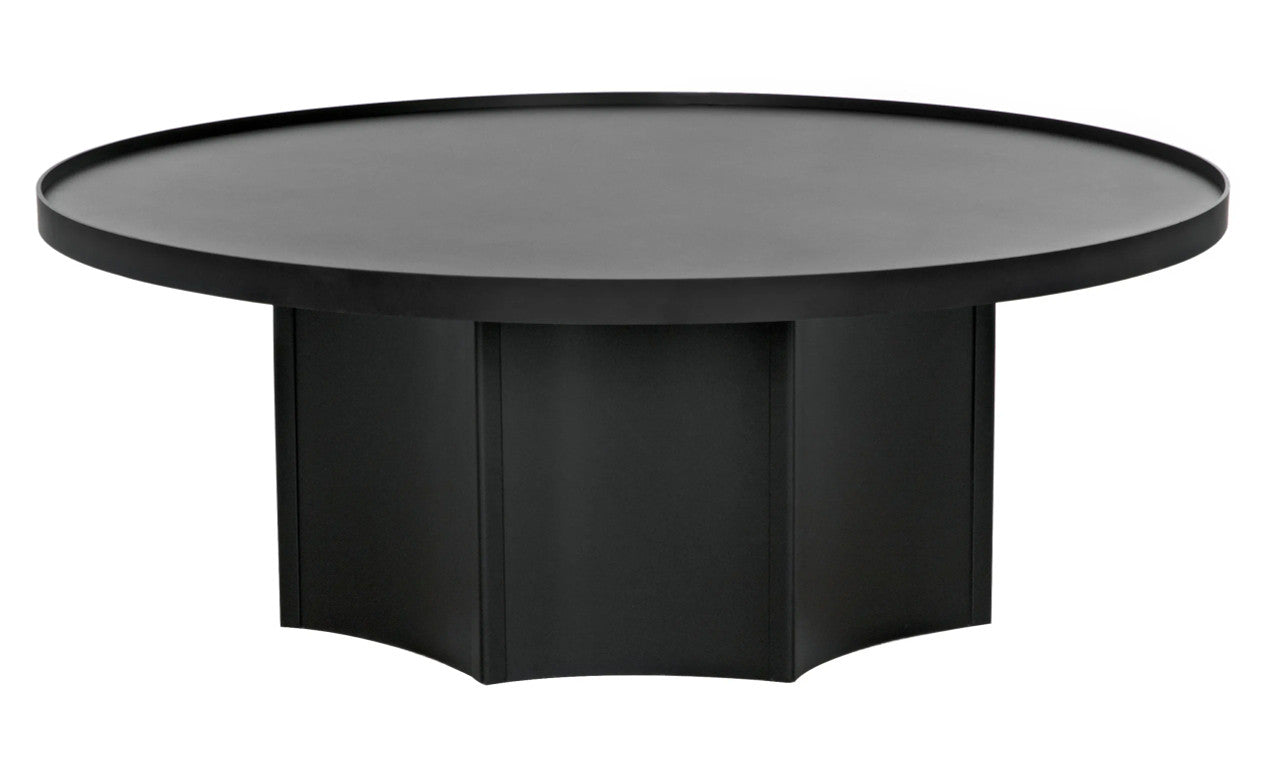 Noir Rome Coffee Table in Matte Black GTAB166MTB