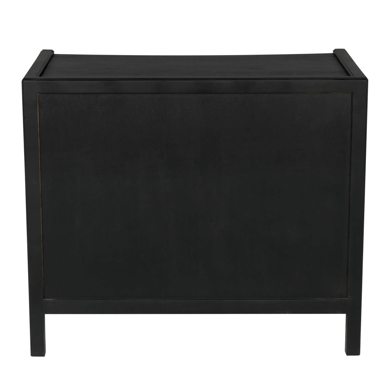 Noir Hampton Side Table in Hand Rubbed Black GTAB245HB