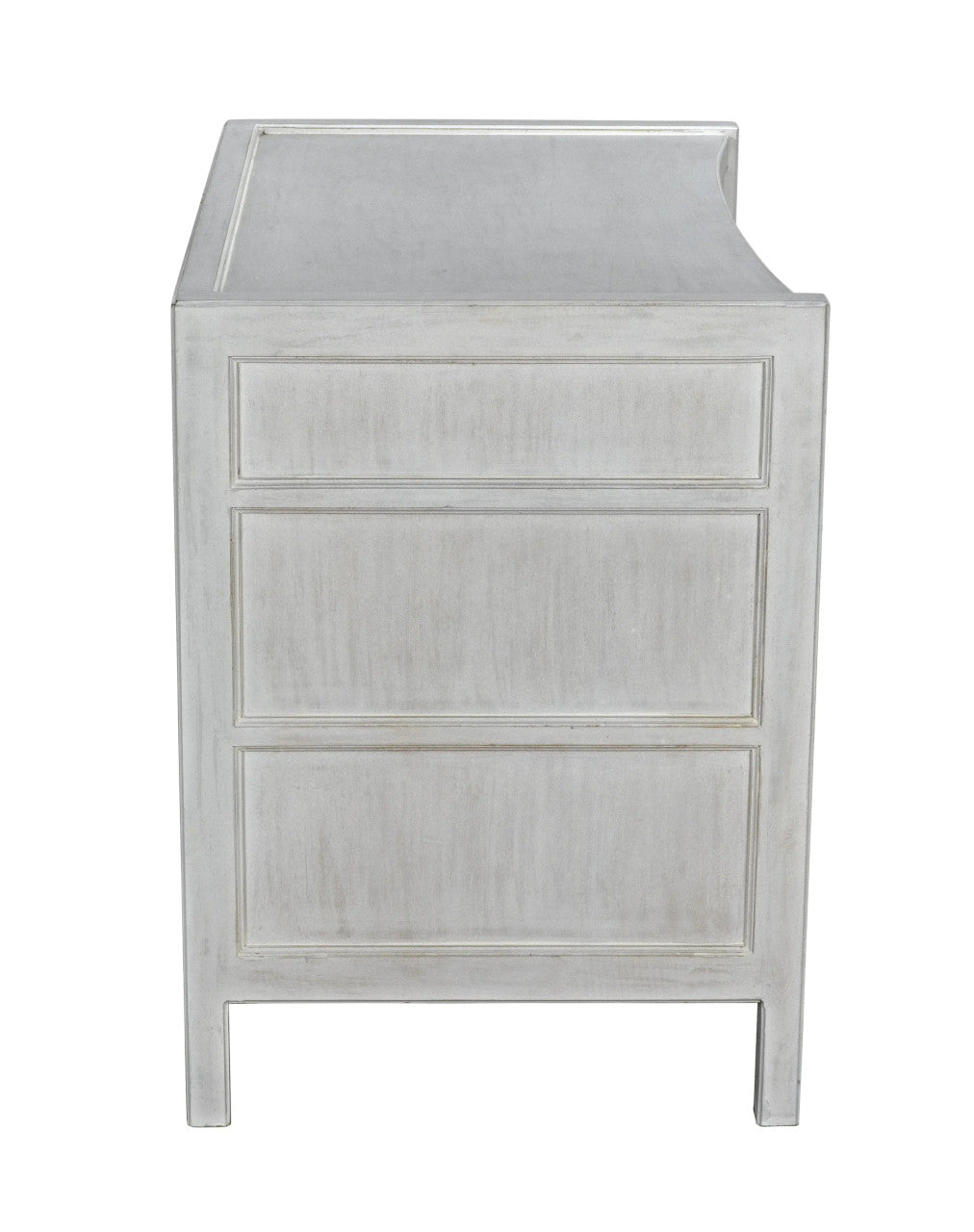 Noir Hampton Side Table,White Wash in White Wash GTAB245WH