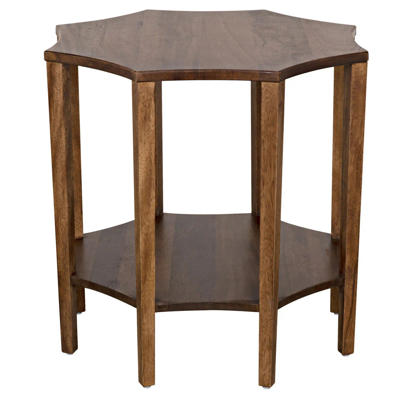 Noir Ariana Side Table in Dark Walnut GTAB335DW