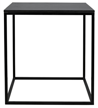 Noir Landon Side Table in Matte Black GTAB344-ML