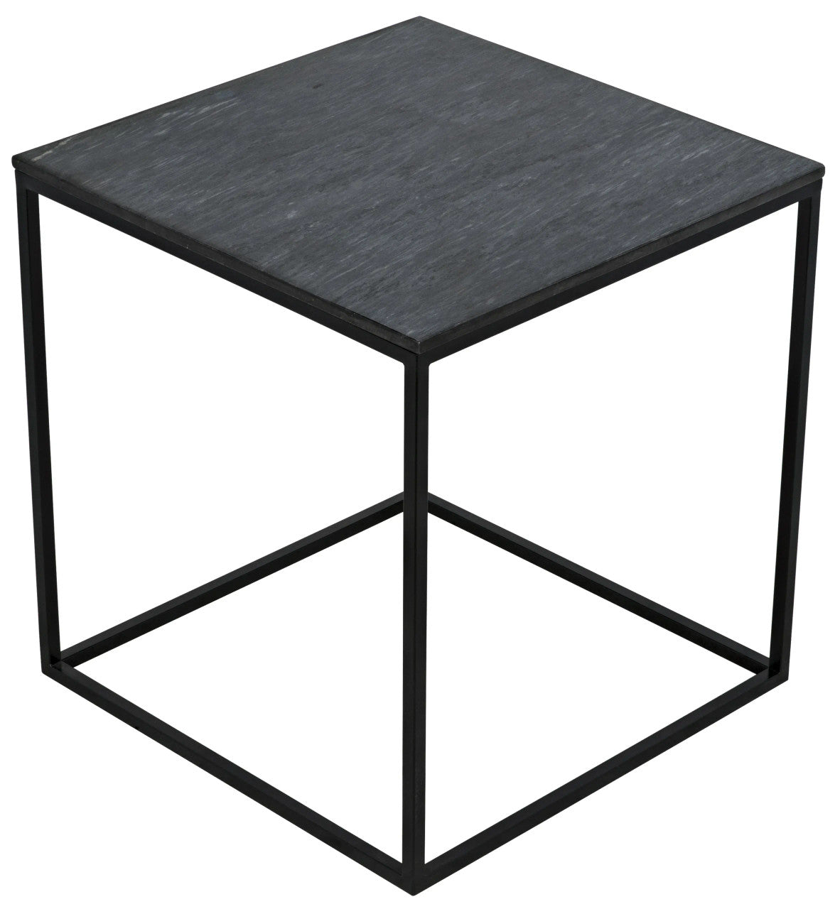 Noir Landon Side Table in Matte Black GTAB344-ML