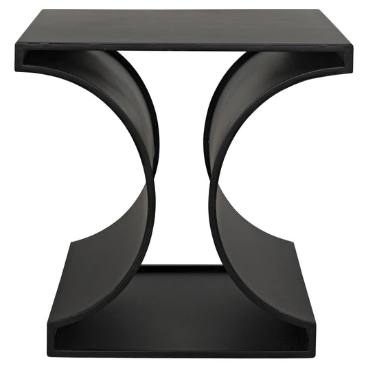 Noir Alec Side Table in Matte Black GTAB358MTB