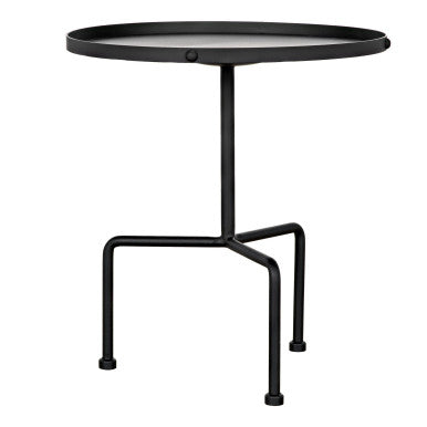 Noir Paige Side Table in Matte Black GTAB393MTB