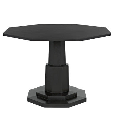 Noir Octagon Table in Pale GTAB474P