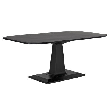 Noir Amboss Dining Table in Matte Black GTAB492MTB