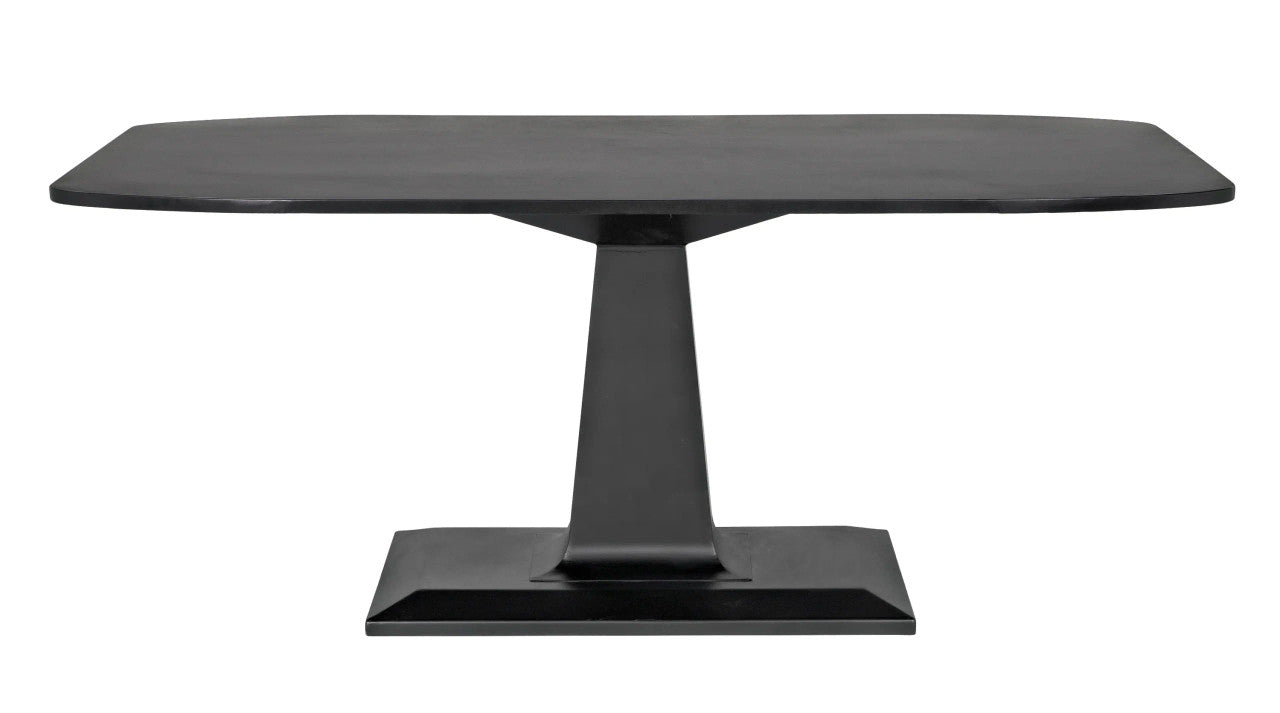 Noir Amboss Dining Table in Matte Black GTAB492MTB