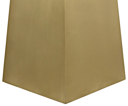 Noir Demetria Table in Antique Brass GTAB500MB