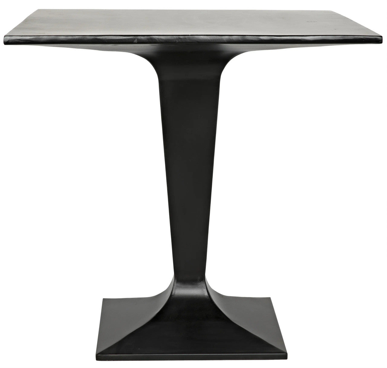 Noir Anoil Bistro Table in Matte Black GTAB525MTB