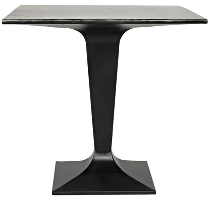 Noir Anoil Bistro Table in Matte Black GTAB525MTB