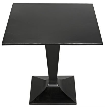 Noir Anoil Bistro Table in Matte Black GTAB525MTB