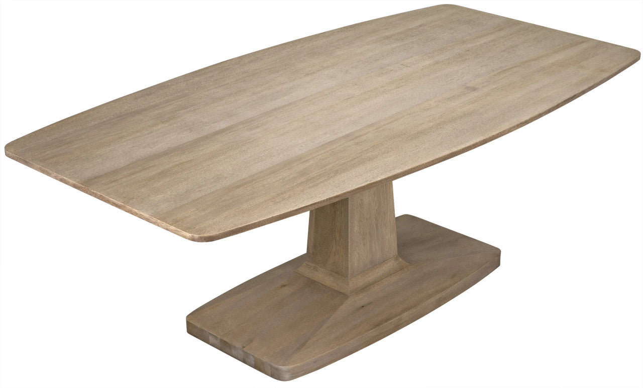 Noir Travis Table in Washed Walnut GTAB540WAW