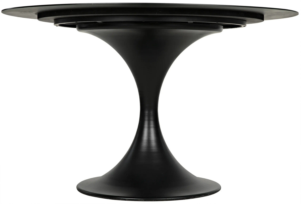 Noir Herno Table in Matte Black GTAB542MTB