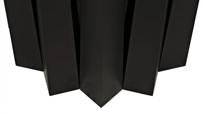 Noir Column Dining Table in Matte Black GTAB559MTB