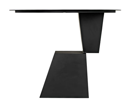 Noir Round Pieta Table in Matte Black GTAB571MTB