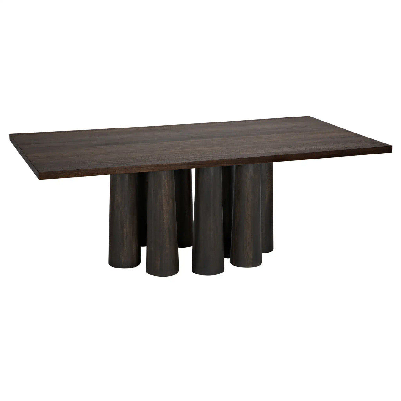 Noir Severity Table in Dark Walnut and Ebony GTAB588