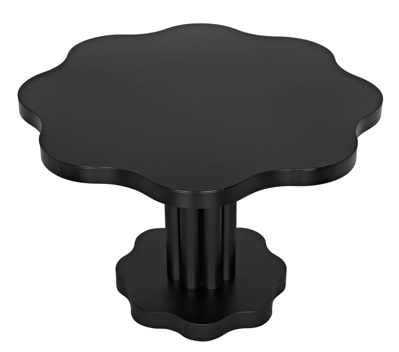 Noir Verdi Table in Matte Black GTAB590MTB