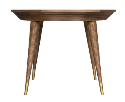 Noir Beau Dining/Game Table in Dark Walnut GTAB592DW