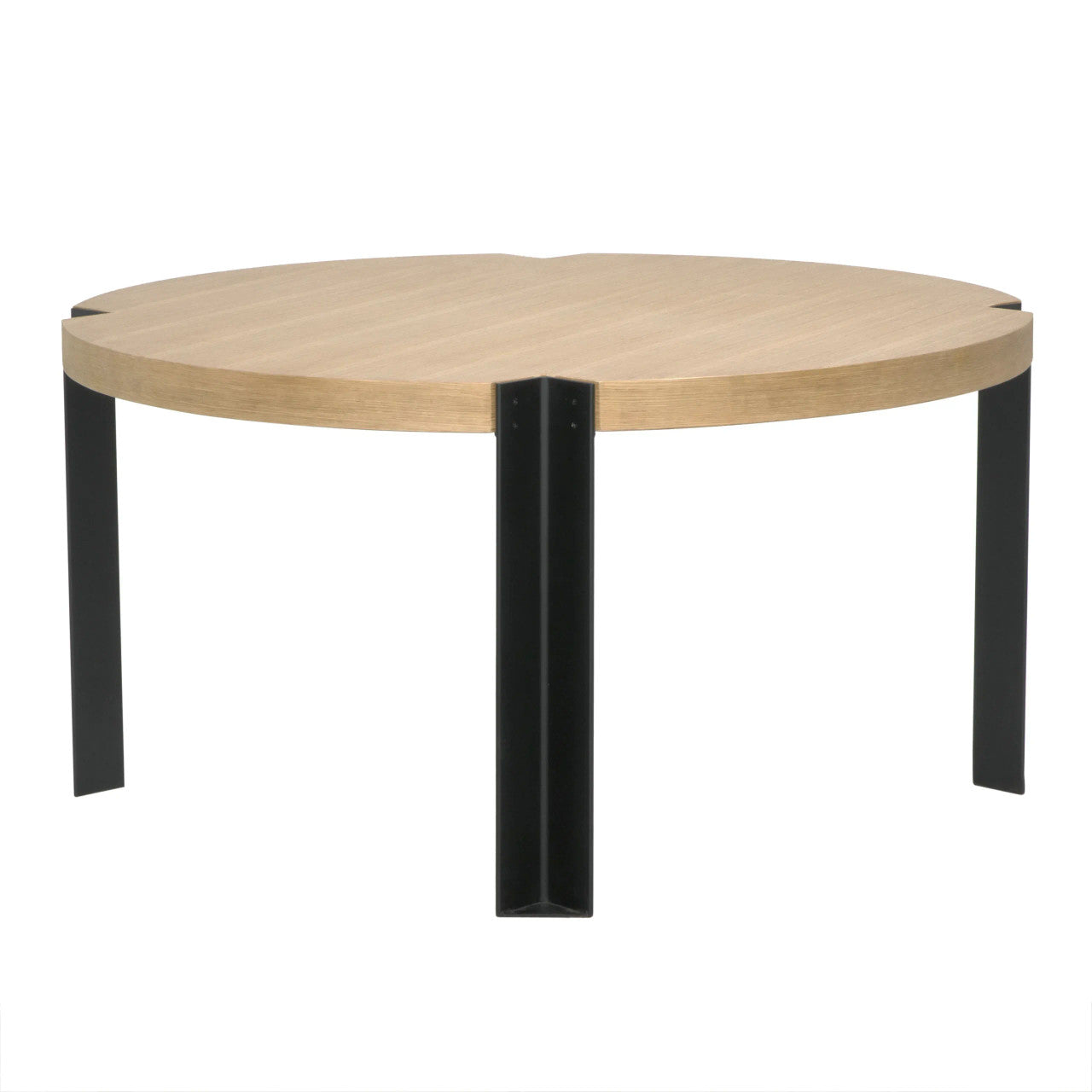 Noir Corso Dining Table in Natural GTAB597WO