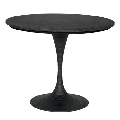 Noir Joni Table 36", Black in Matte Black GTAB599MTB-36