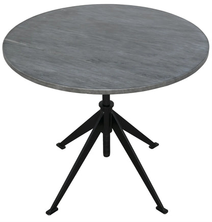 Noir Matilo Adjustable Table in Matte Black GTAB610-ML