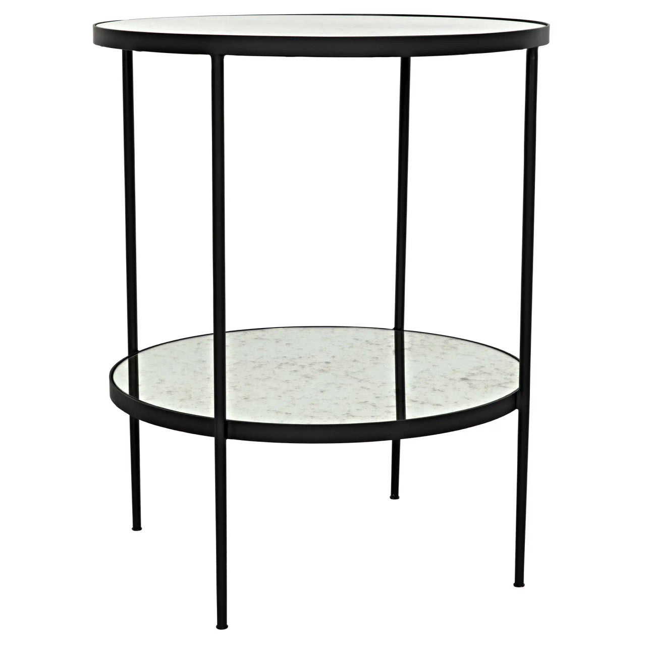 Noir Anna Side Table in Matte Black GTAB622MTB