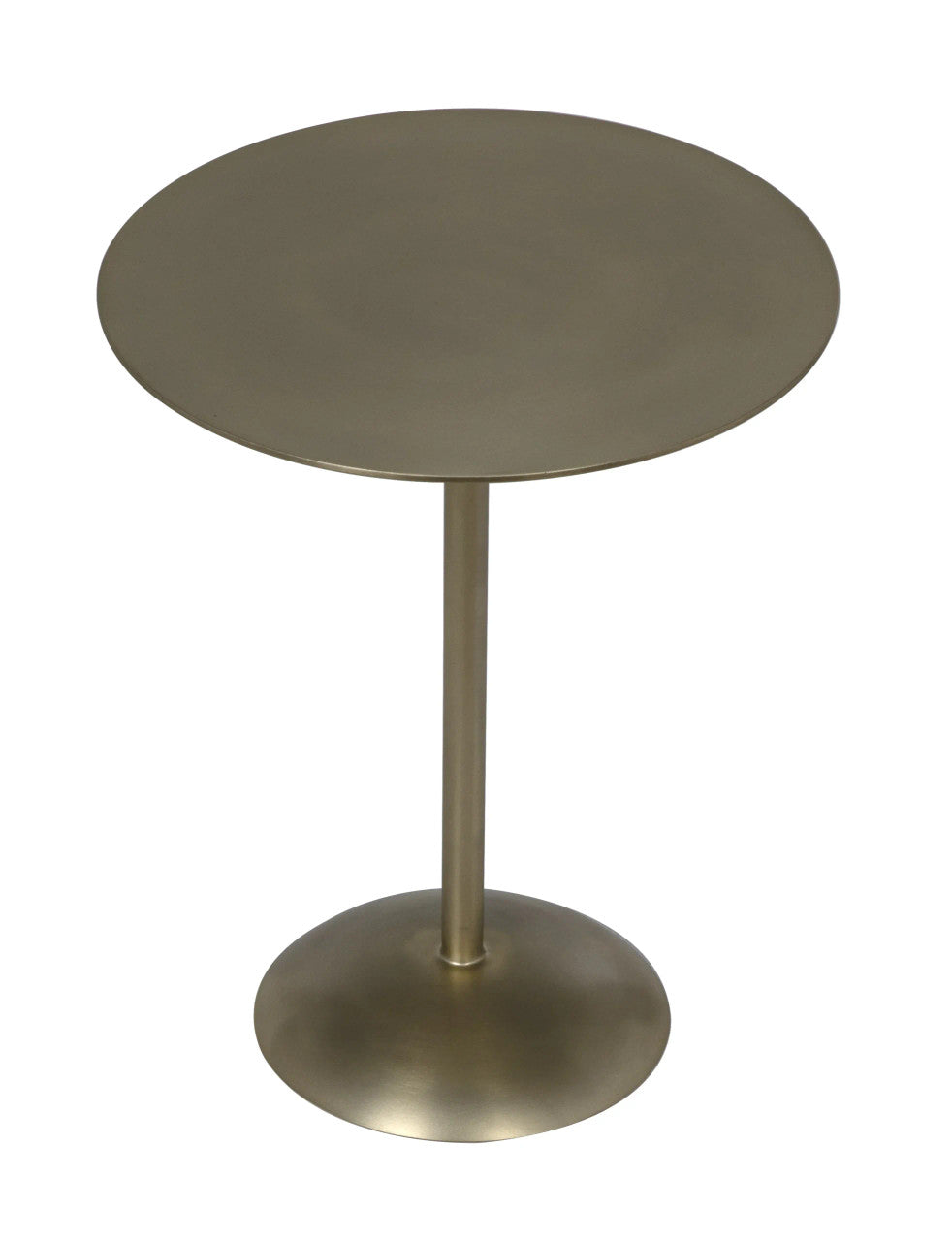 Noir Felix Side Table in Antique Brass GTAB654MB