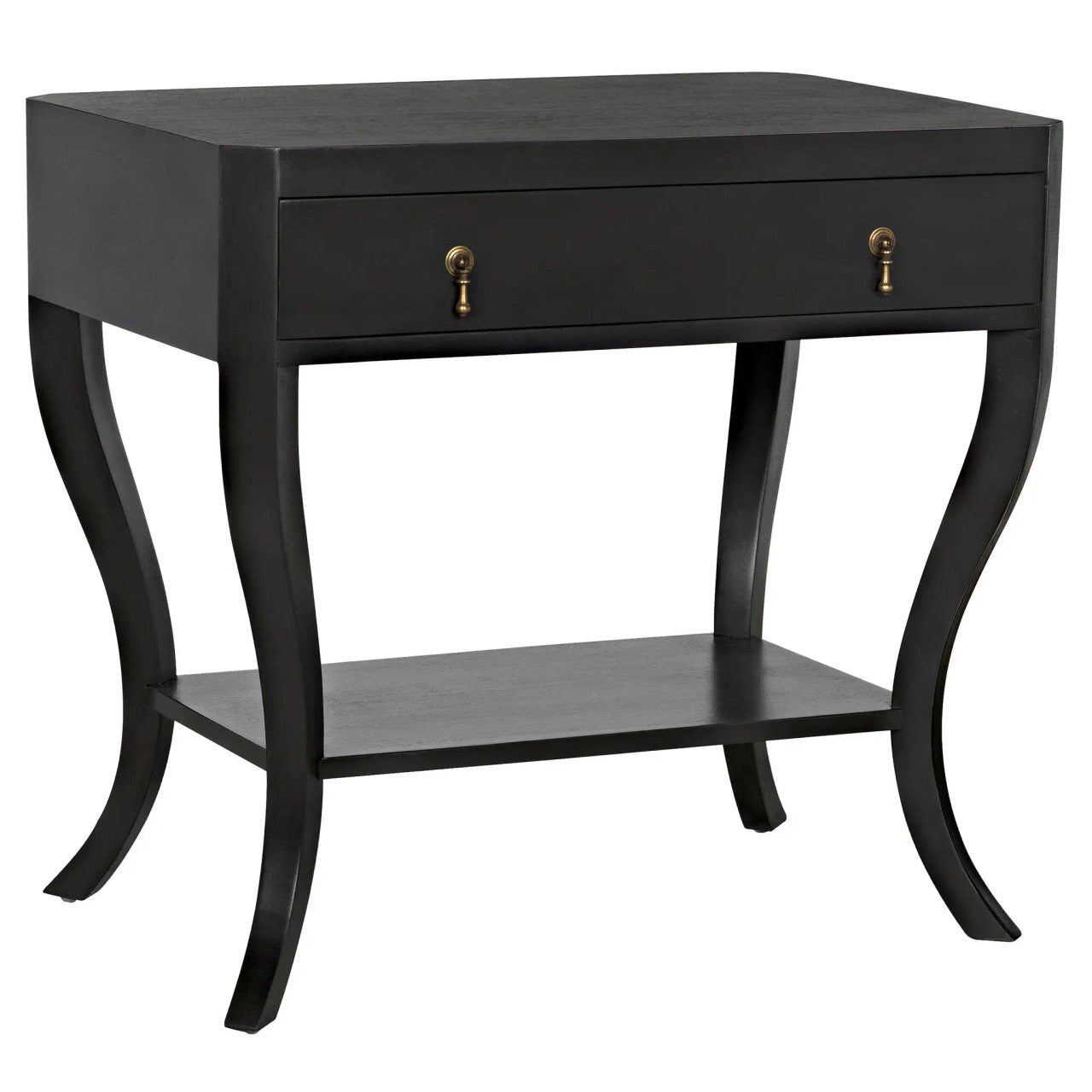 Noir Weldon Side Table in Pale GTAB665P