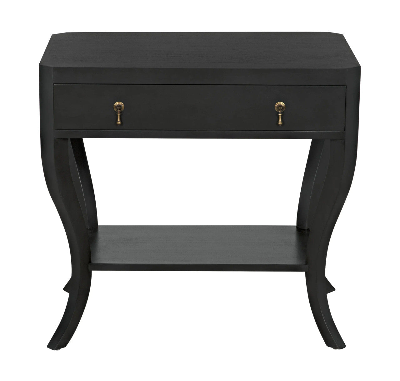 Noir Weldon Side Table in Pale GTAB665P